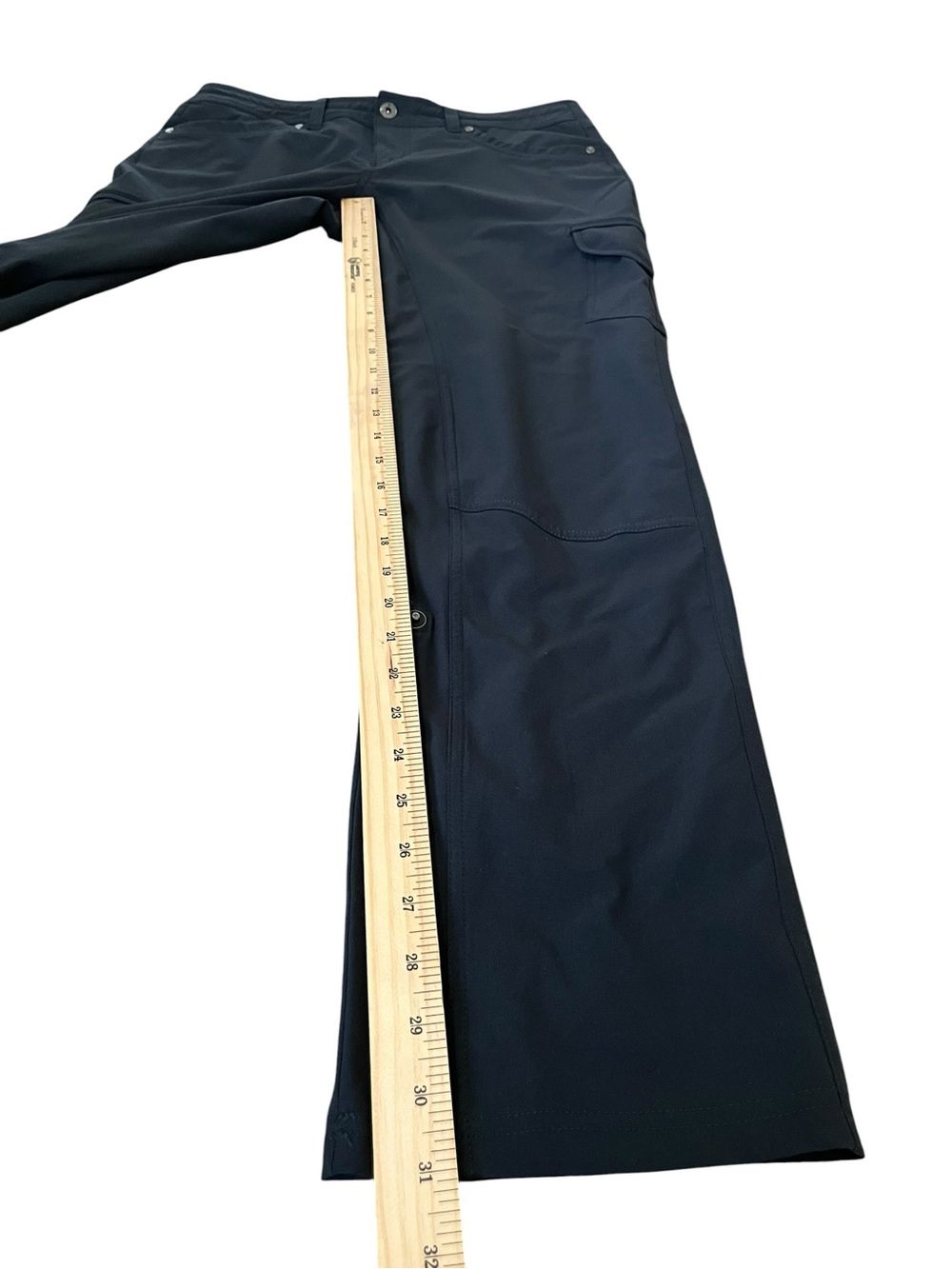 KUHL Freeflex Roll-Up Hiking Pants Koal Size 8 Reg 6326 Cargo Convertible - Picture 14 of 16